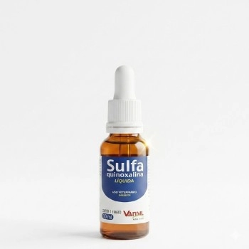 Sulfaquinoxalina Líquida Antibiótico Para Pássaros 10ml Vansil