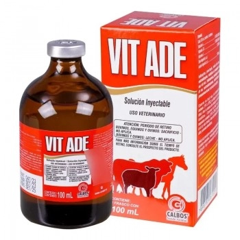 VIT ADE Estimulante Injetável 100ml - Calbos