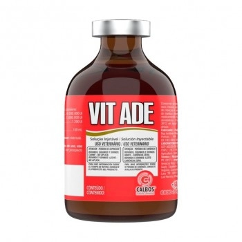 VIT ADE Estimulante Injetável 100ml - Calbos