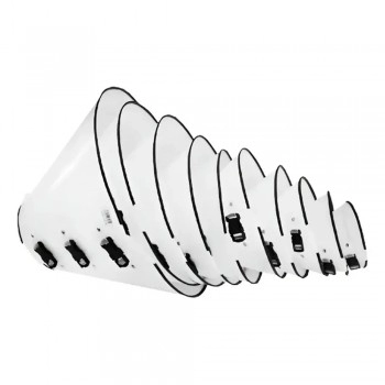 Colar Elizabetano para Cães Tamanho 1 a 10 Jogo 10 Peças - RM Colares