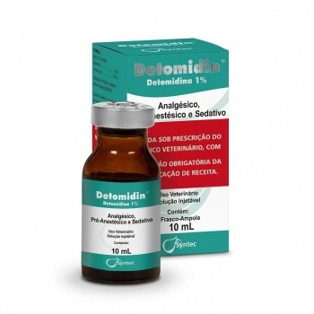 Detomidin 1% Frasco Ampola de 10mL - Syntec