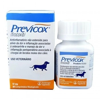 Previcox Dog 57Mg Com 60 Comprimidos - Boehringer Ingelheim
