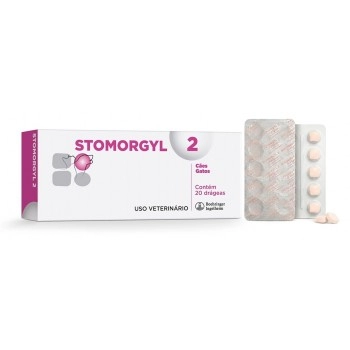 Stomorgyl 2 Para Cães E Gatos 20 Comprimidos - Boehringer