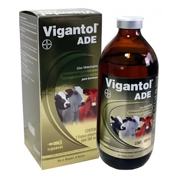 Vigantol ADE Suplemento Vitamínico Injetável 500ml - Elanco