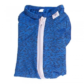 Roupa Protetora de Castração Cachorro Macho n°9 17-23Kg Azul Pet Med