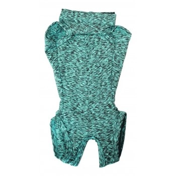 Roupa Protetora De Castração Cachorro n°16 65-80Kg Verde Pet Med