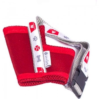 Focinheira para Cachorro de Tecido N°6 15,5cm Vermelho - Pet Med