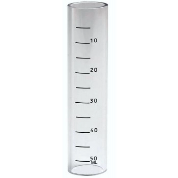 Cilindro de Plástico Tubo para Vacinador Tipo Pistola 50ml Agrozootec