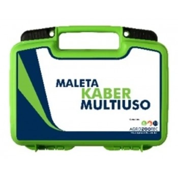 Maleta Multiuso Kaber para Ferramentas e Instrumentos Veterinários Verde Agrozootec