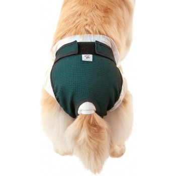 Protetor Higiênico para Fralda e Cio n°3 3,5-4,5Kg Verde Pet Med