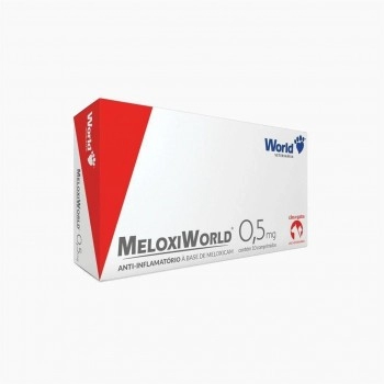 MeloxiWorld 0,5mg Meloxicam Anti-Inflamatório 10 Comprimidos World