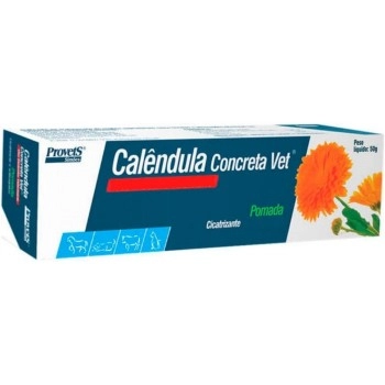 Calêndula Concreta Vet 20g Pomada Cicatrizante e Antisséptico Provets Simões
