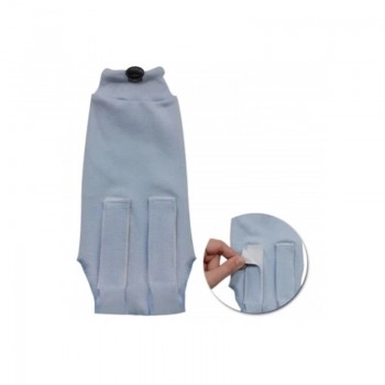 Roupa Pós Cirúrgica para Cachorro n°10 80cm Azul MR Art Animal