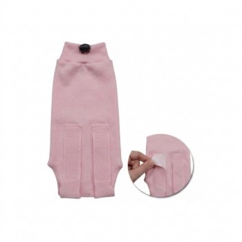 Roupa Pós Cirúrgica para Cachorro n°1 24cm Rosa MR Art Animal