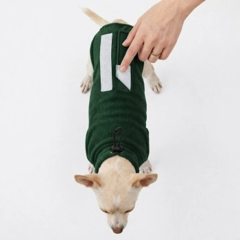Roupa Pós Cirúrgica para Cachorro n°10 80cm Verde MR Art Animal
