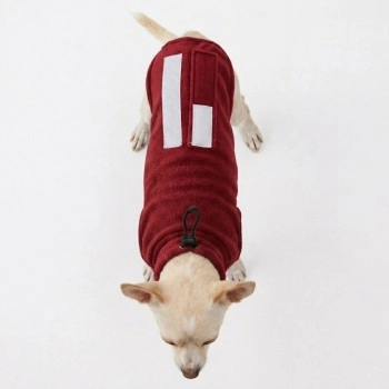 Roupa Pós Cirúrgica para Cachorro n°1 24cm Vermelho MR Art Animal