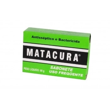Sabonete Matacura Antisséptico e Bactericida 90gr Agroinca