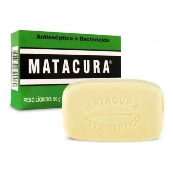 Sabonete Matacura Antisséptico e Bactericida 90gr Agroinca