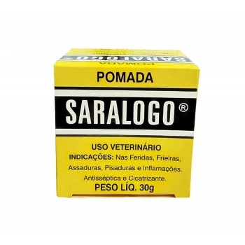 Pomada Cicatrizante Saralogo 30g Agroinca
