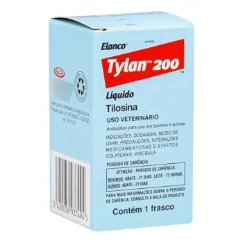 Tylan 200 Injetável com 100ml Elanco