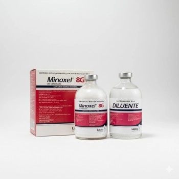Minoxel 8G Ampola + Diluente com 100ml Elanco
