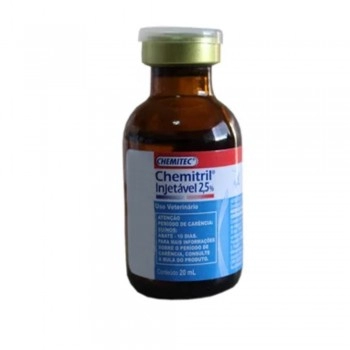 Chemitril Pet 2,5% Enrofloxacino Injetável Chemitec | VETSHOP