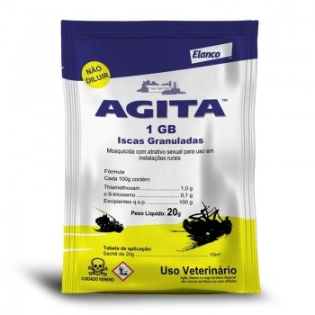 Agita 1GB Mosquicida Iscas Granuladas 20g Elanco | VETSHOP