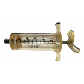 Seringa Vacinadora Smart 50ml Transparente Agrozootec