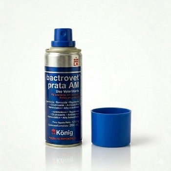 Bactrovet Prata AM Larvicida Spray Aerossol 200ml Konig