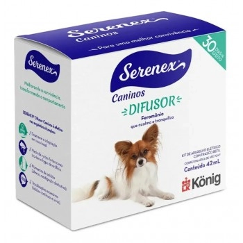 Serenex Difusor Canino Comportamental para Cães Konig