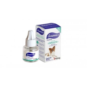Serenex Refil Canino 42ml Difusor Comportamental para Cães Konig