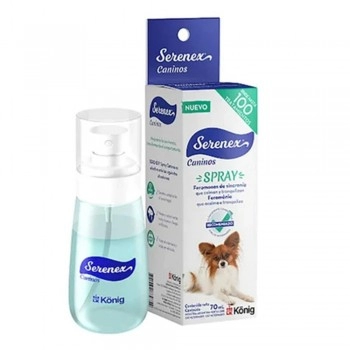 Serenex Spray Canino 70ml Spray Comportamental para Cães Konig