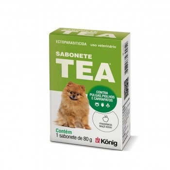 SABONETE TEA 80G - ECTOPARASITICIDA
