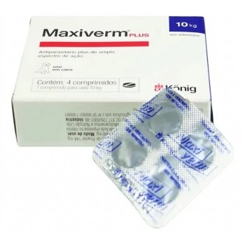 MAXI VERM CÃES 4 COMP.