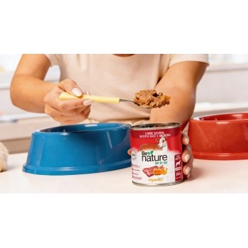 Alimento Natural Be Nature Day By Day para Cães Adultos Sabor Carne 300g - Organnact