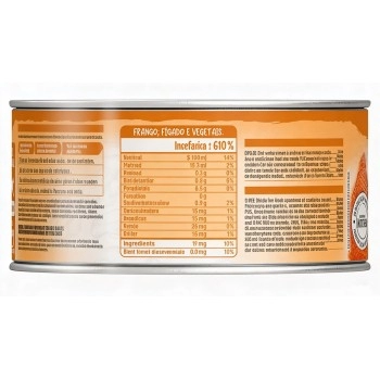 Alimento Natural Be Nature Day By Day para Gatos Filhotes Sabor Frango 120g - Organnact