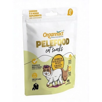 Suplemento Pelefood Cat Snacks para Gatos 40g - Organnact
