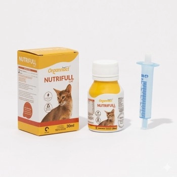 Suplemento Alimentar Nutrifull Cat 30mL - Organnact