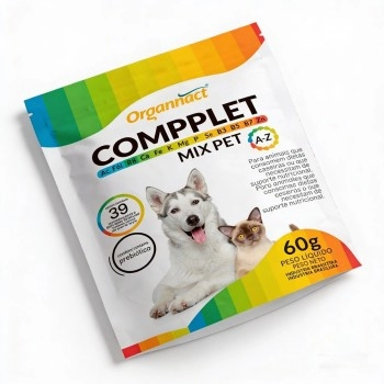 Suplemento Compplet Mix Pet A-Z 60g - Organnact
