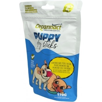 Suplemento Puppy Sticks para Cães 170g - Organnact