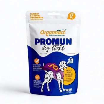 Suplemento Promun Dog Sticks para Cães 160g - Organnact