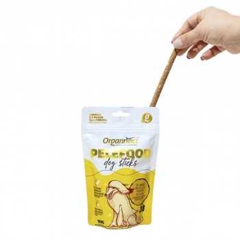 Suplemento Para Pele e Pelagem Pelefood Dog Sticks 450g - Organnact