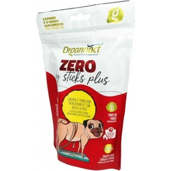 Suplemento Zero Dog Sticks Plus Para Cães 160g - Organnact