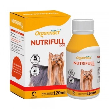 Suplemento Nutrifull Dog para Cães 120ml - Organnact