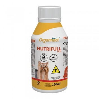 Suplemento Nutrifull Dog para Cães 120ml - Organnact