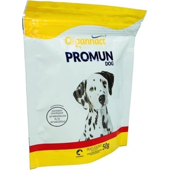 Suplemento Vitamínico Promun Dog 50g - Organnact