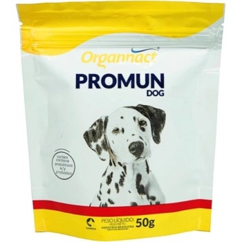 Suplemento Vitamínico Promun Dog 50g - Organnact