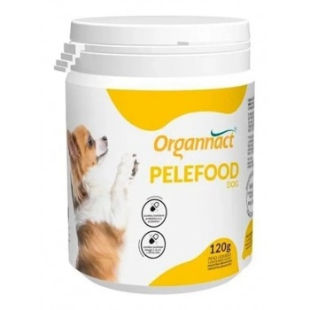 Suplemento Alimentar Para Cães Pelefood Dog 120g - Organnact