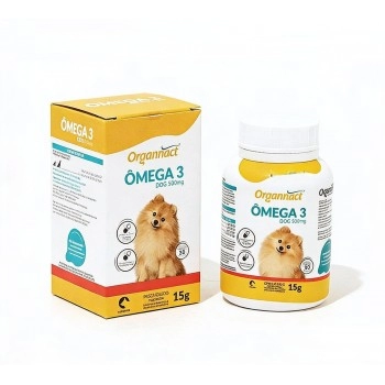 Suplemento Vitamínico Omega 3 Dog 500mg - Organnact