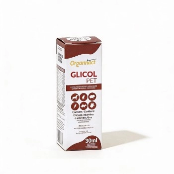 Suplemento Glicol Pet Líquido 30ml Vitamínico - Organnact